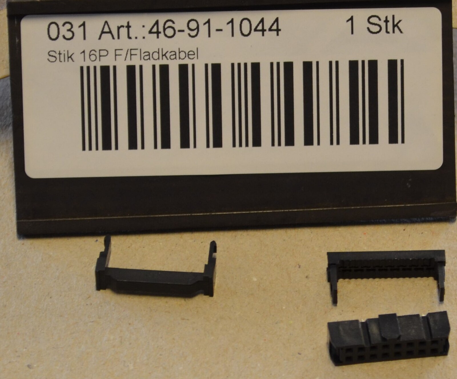 Socket 16P F/Flat Cable